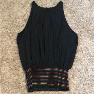 Black Bolte bubble tank top size Medium
